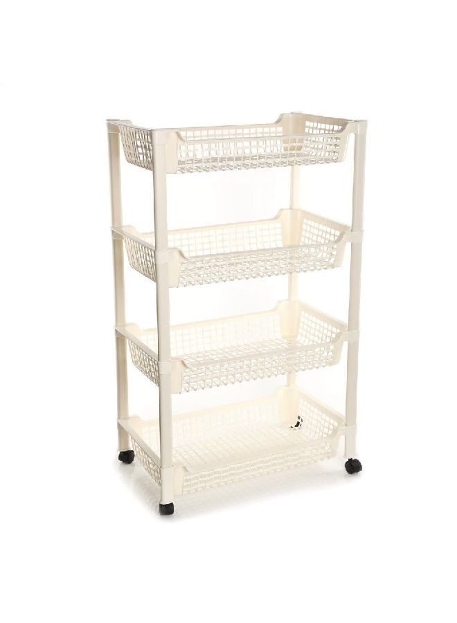 Space Wagon 4-Tier White