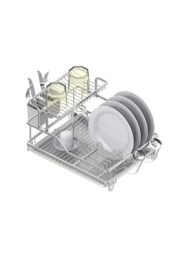 Rayzware ALUMINIUM 2-TIER DISH RACK 600x350x270MM