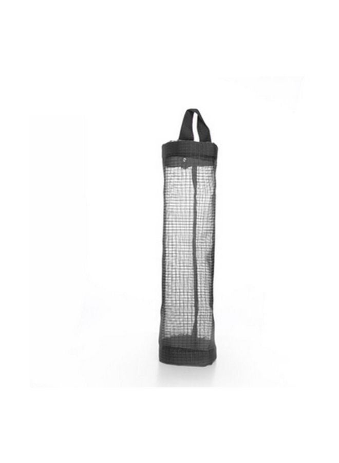 Wall Mount Storage Dispenser Black 49x17.5cm