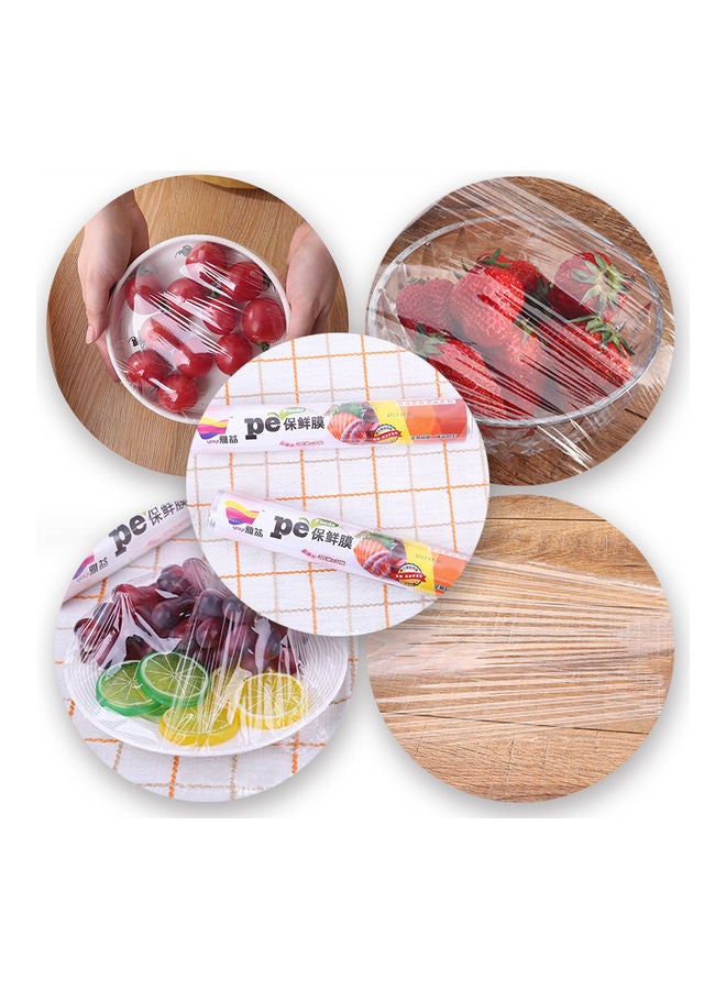 Roll Wrapper Food Wrap Clear 30.5 x 5.5cm