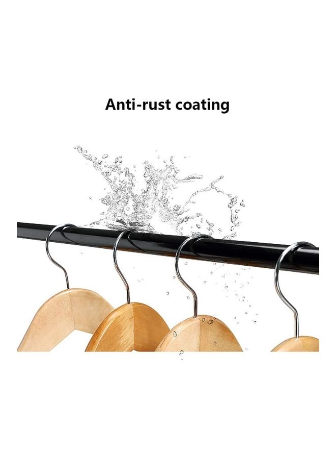 Floor Standing Cloth Rack Black