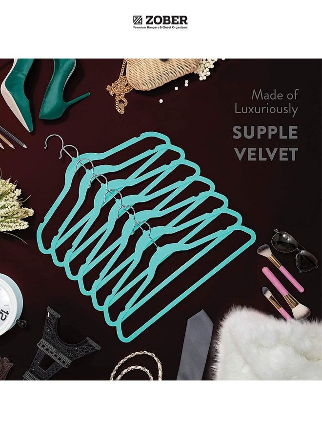 Nonslip Velvet Hangers, Shirt Hangers, Ultrathin Space-Saving