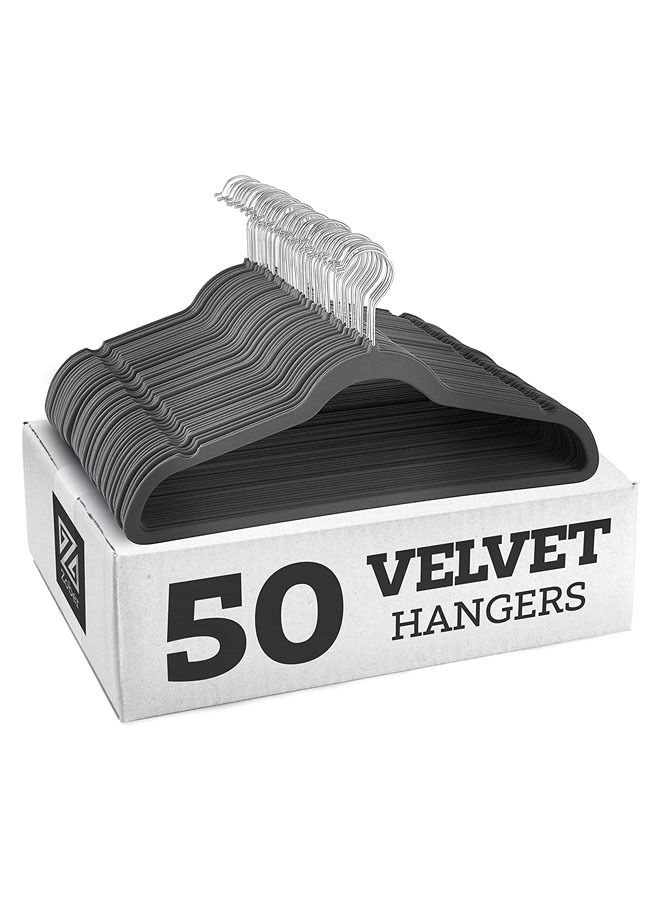 Nonslip Velvet Hangers, Shirt Hangers, Ultrathin Space-Saving