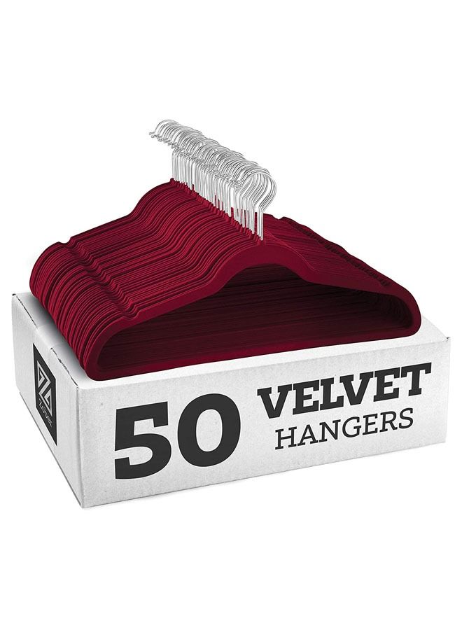 Nonslip Velvet Hangers, Shirt Hangers, Ultrathin Space-Saving