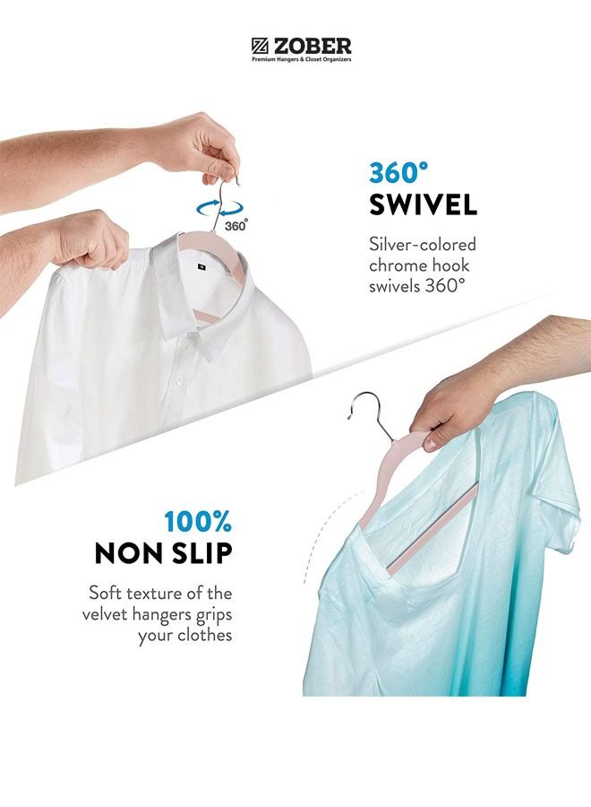 Nonslip Velvet Hangers Shirt Hangers Ultrathin Space-Saving