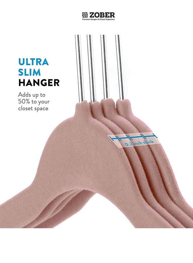 Nonslip Velvet Hangers Shirt Hangers Ultrathin Space-Saving