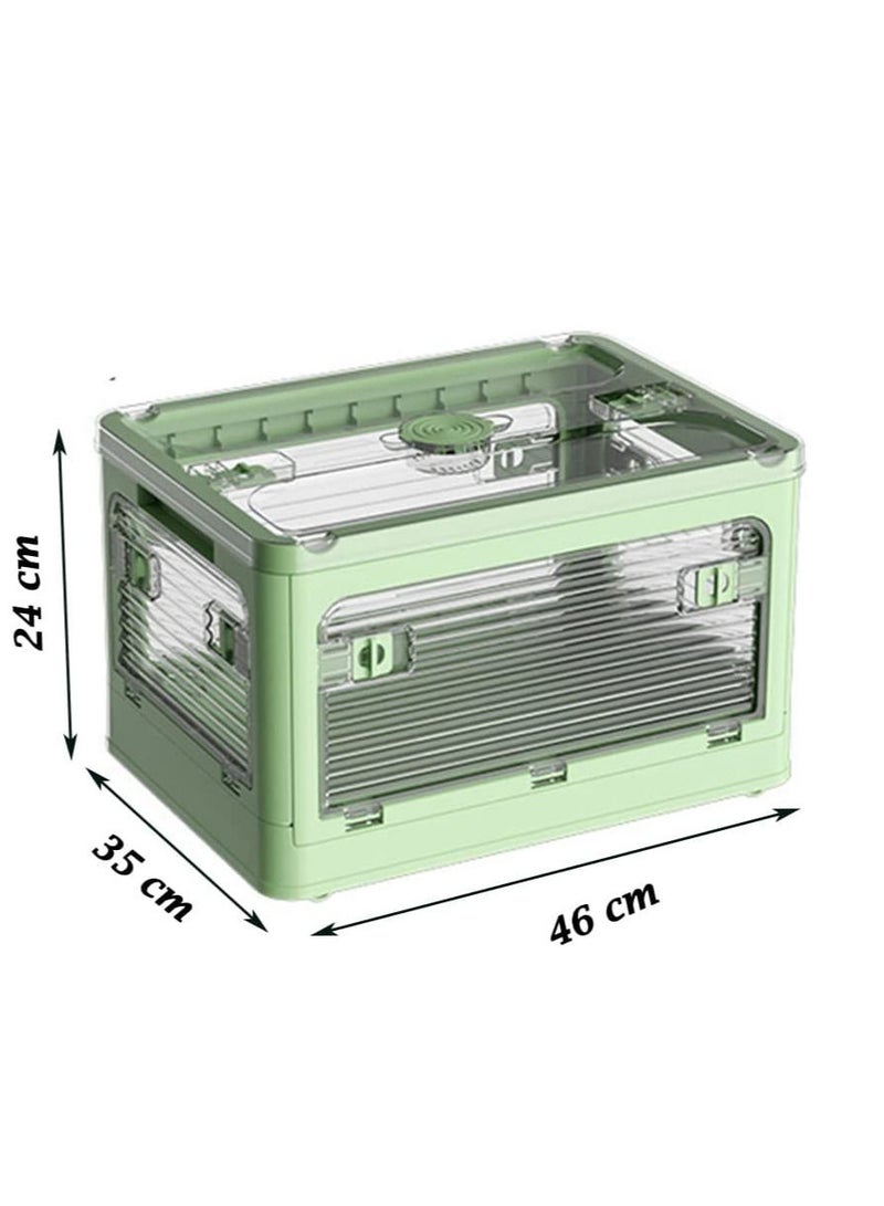 Wardrobe Storage Box Wardrobe Organizer, Stackable Detachable Baskets, Closet Containers Organizer, Bedroom Laundry Fold Dividers for Clothes (Yellow)