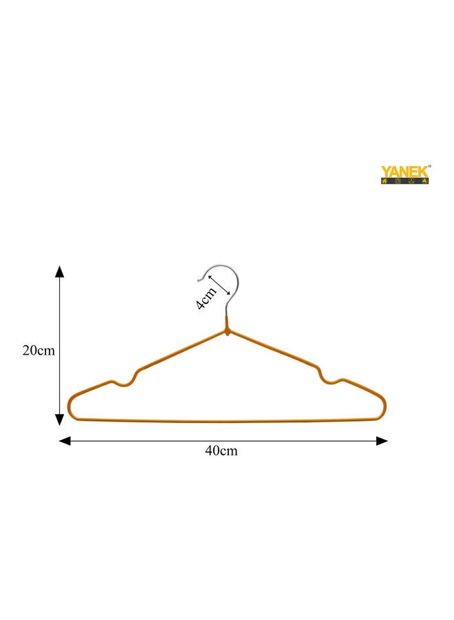 100-Piece Hangers Gold 40cm