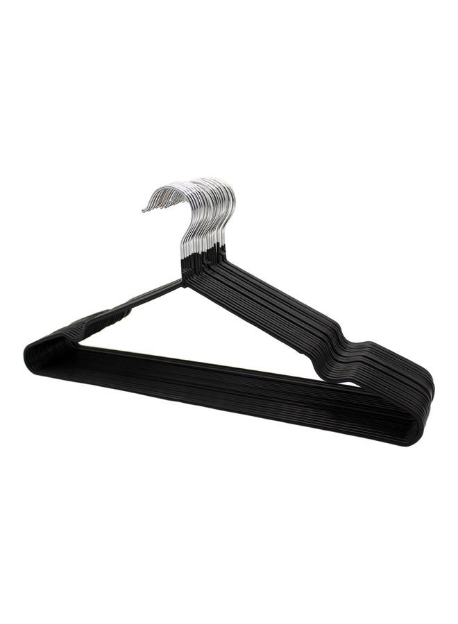 50-Piece Hangers Black 40cm