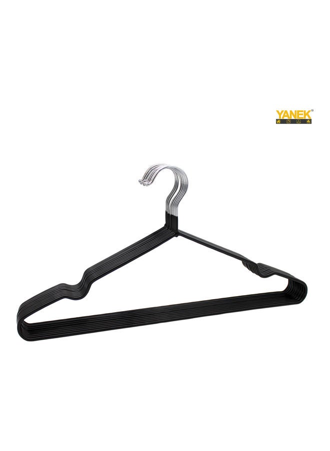 50-Piece Hangers Black 40cm