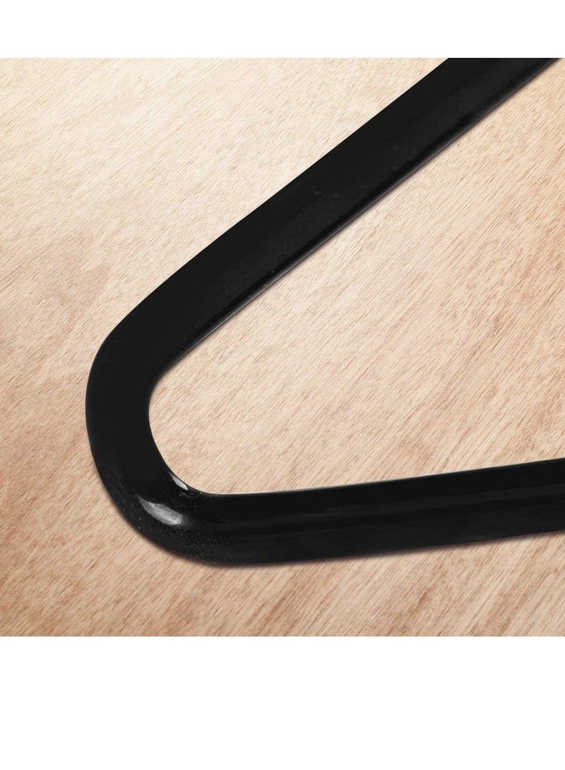 Pack Of 30 Trousers Pants Hangers,Metal Hangers With Non-Slip Coating,Open End Hangers.