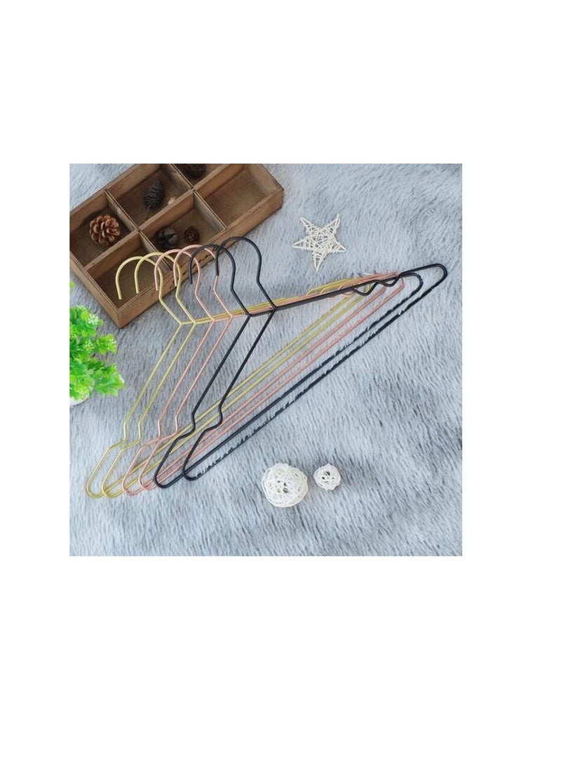 Red Dot Gift 20-Pack Golden Color Strong Metal Hangers 42cm Clothes Hangers, Coat Hanger, Standard Suit Hangers (Golden, 20)