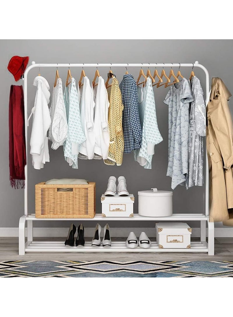 Stainless Steel Drying Rack Standing Clothes Hanger Dry Cloth Stand Garment Racks