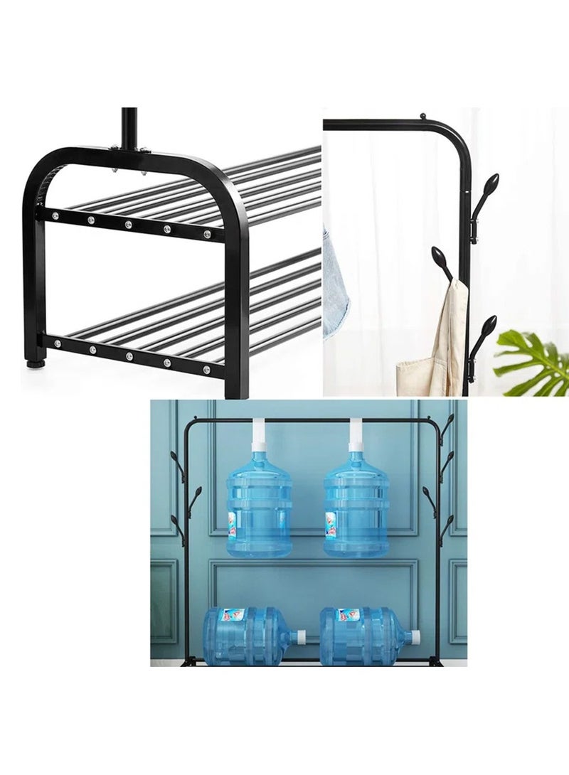 Folding Metal Clothes Dryer Drying Space Laundry Washing Durable Metal Drying Rack Multifunctional Air Dryer Ideal For Indoor And Outdoor 2 Folding Winged Clothes Dryer