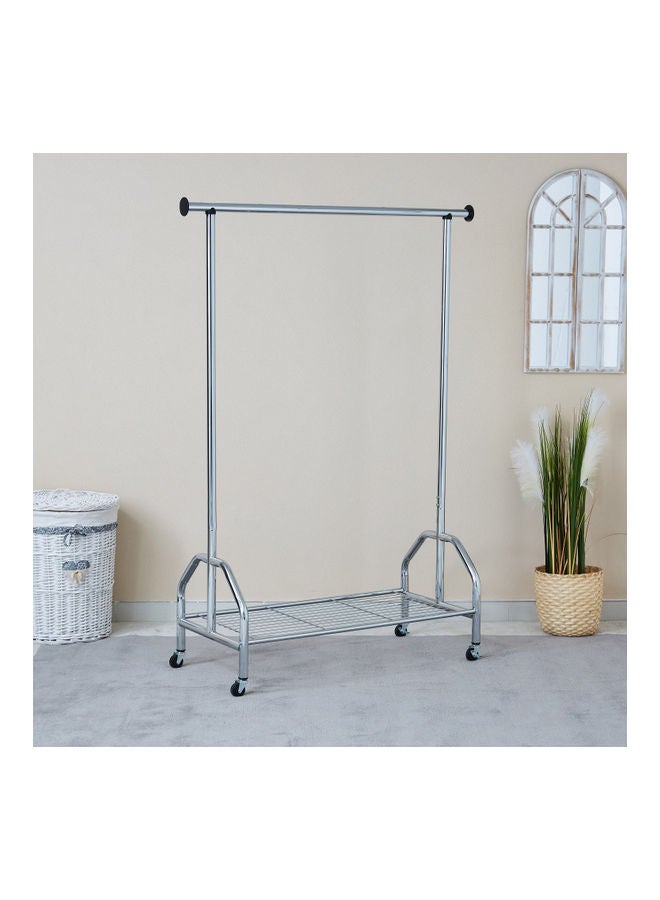 Garment Rack Silver