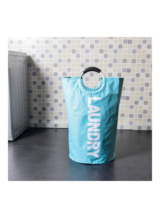Foldable Laundry Hamper Storage Basket blue