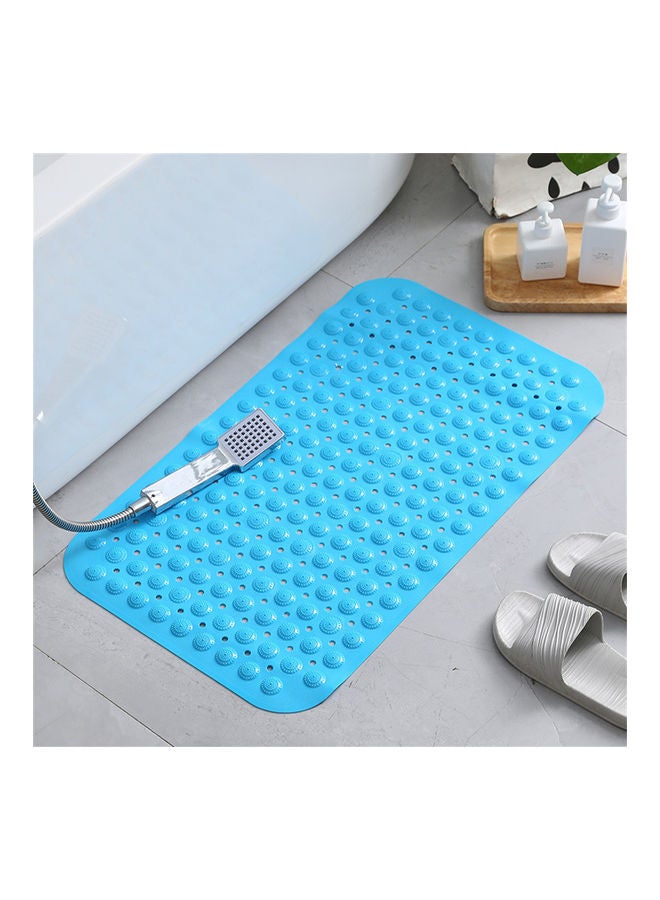 PVC Bathroom Mat Blue 46x46cm