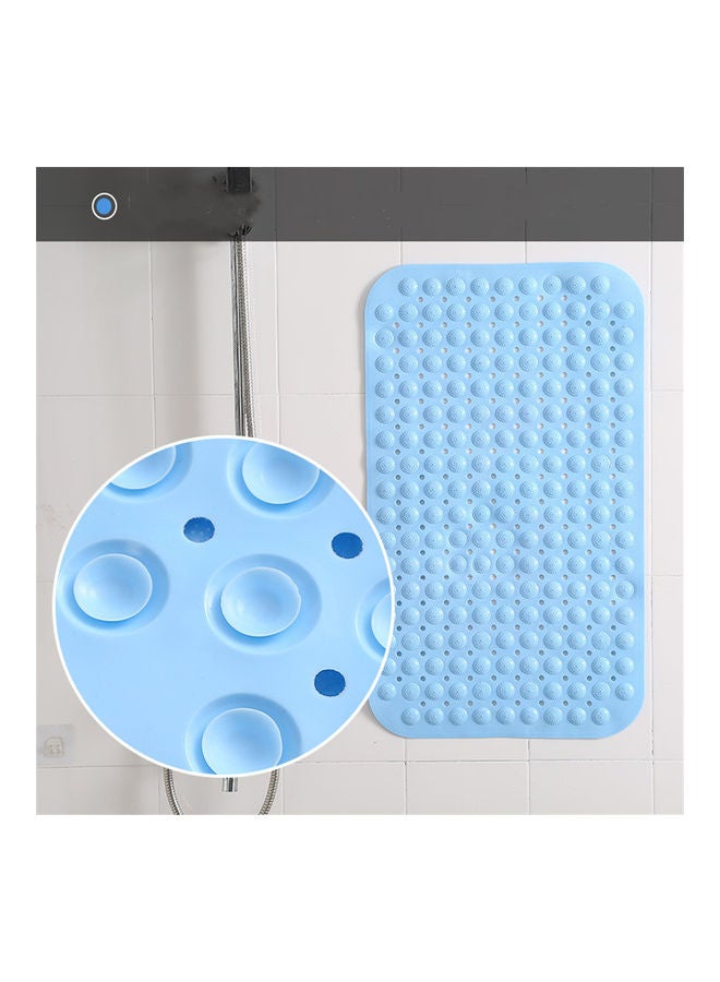 PVC Bathroom Mat Blue 46x46cm