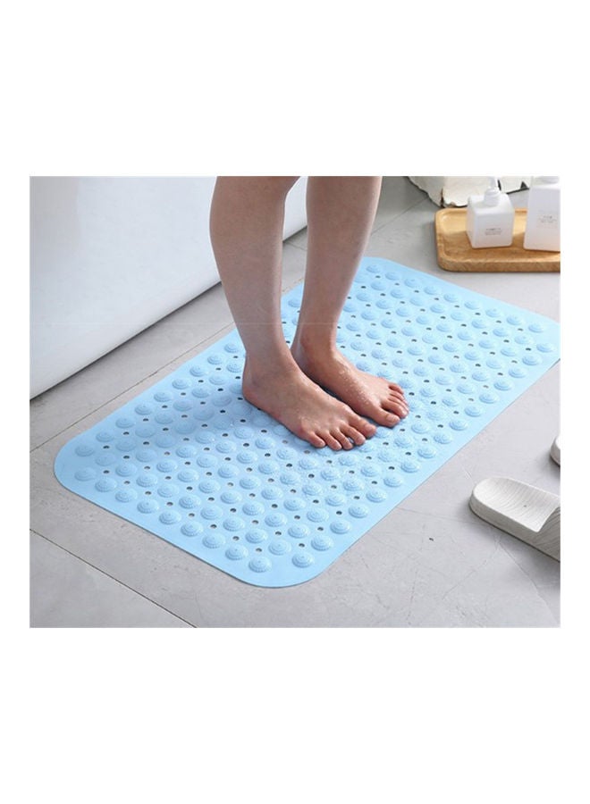 PVC Bathroom Mat Blue 46x46cm