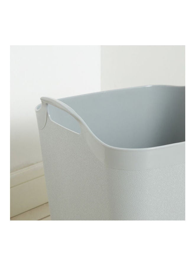 Flexi Small Storage Basket With Handles Grey 25Liters