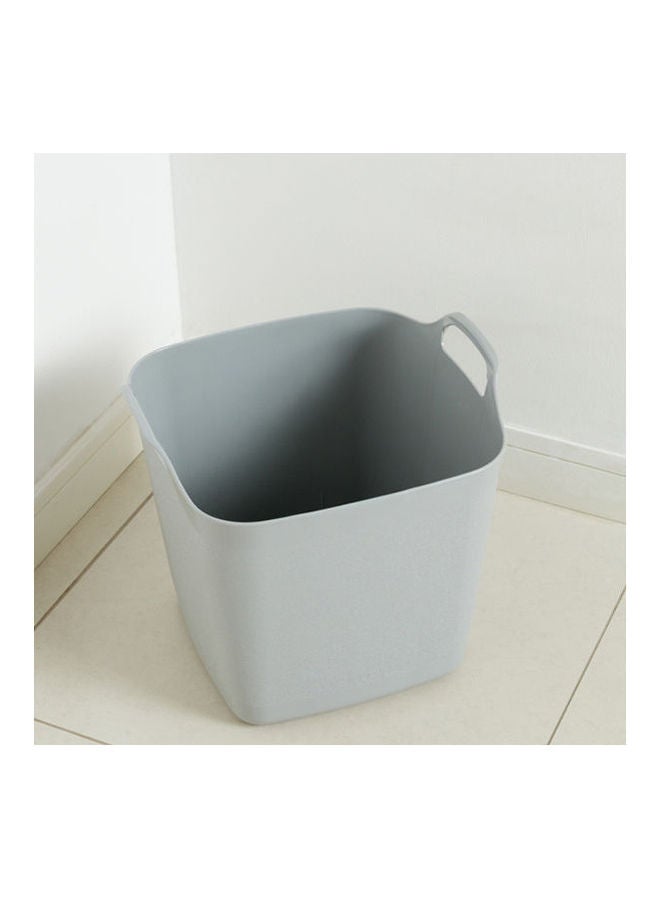 Flexi Small Storage Basket With Handles Grey 25Liters