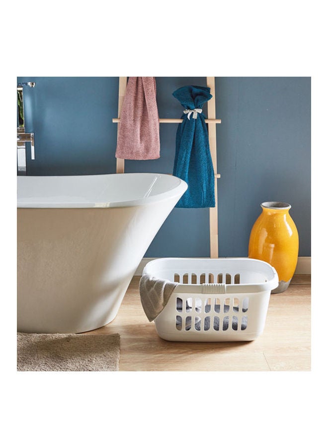 Casa Laundry Basket White 39X60X30.5cm