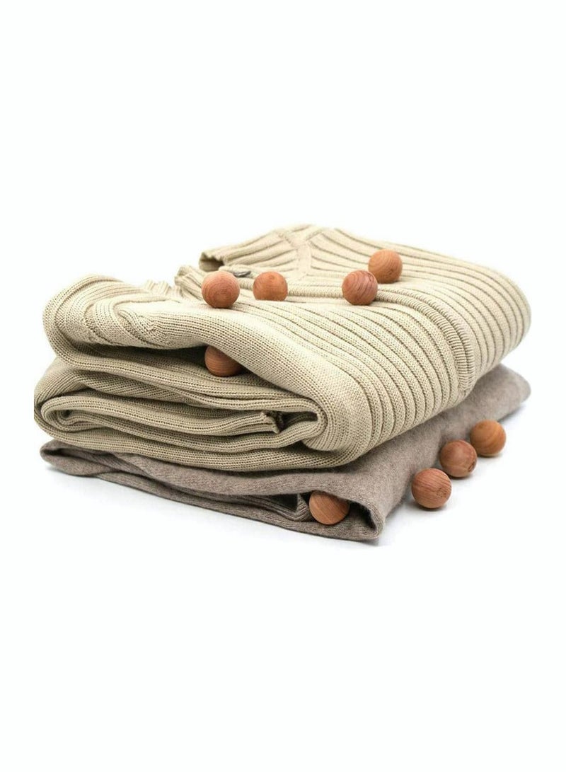 50 Cedar Wood Anti Moth Repellent Balls Drawer Fresheners