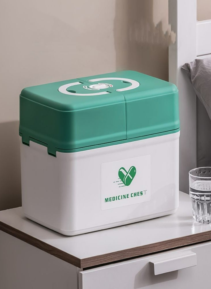 Medicine Box Household Large Capacity Multi-layer Medical Care First Aid Box Small Pill Box Medicine Storage Box