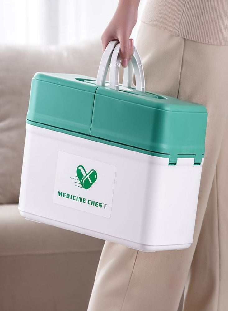 Medicine Box Household Large Capacity Multi-layer Medical Care First Aid Box Small Pill Box Medicine Storage Box