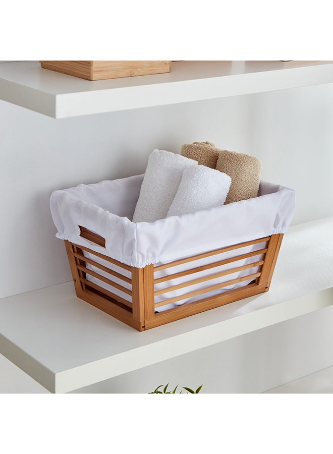 Natura Bamboo Basket 34 x 19 x 24 cm