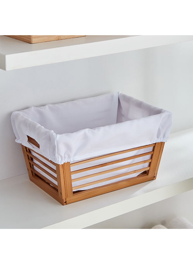 Natura Bamboo Basket 34 x 19 x 24 cm