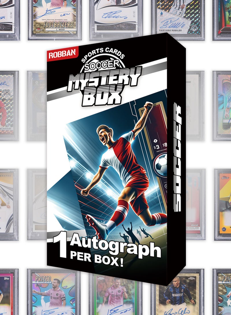 Collectible Signed Cards Rare Finds Perfect for Fans and Collectors SSP Soccer Football Star Autographed Sport Cards Mystery Box