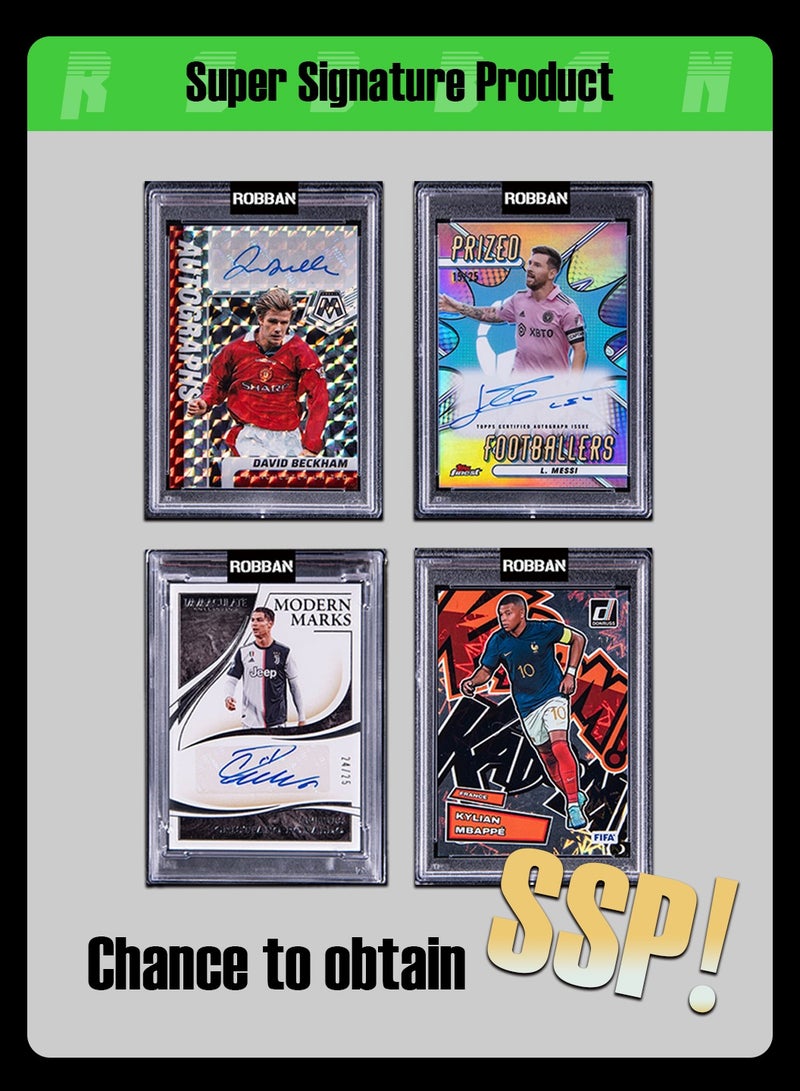 Collectible Signed Cards Rare Finds Perfect for Fans and Collectors SSP Soccer Football Star Autographed Sport Cards Mystery Box