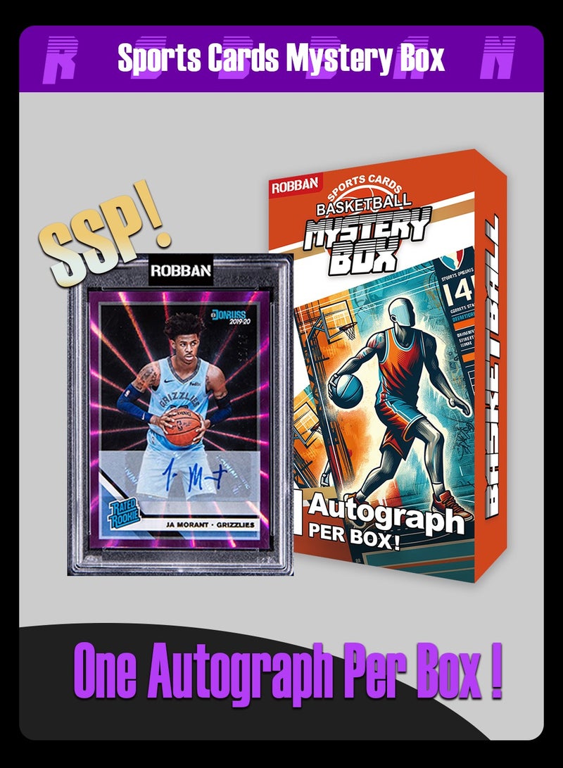 Logoman 1/1 Includes Signed Finds LeBron James Stephen Curry Kevin Durant James Harden 1Variation & 1 Autographed Per Mystery Box Basketball Sports Trading Cards