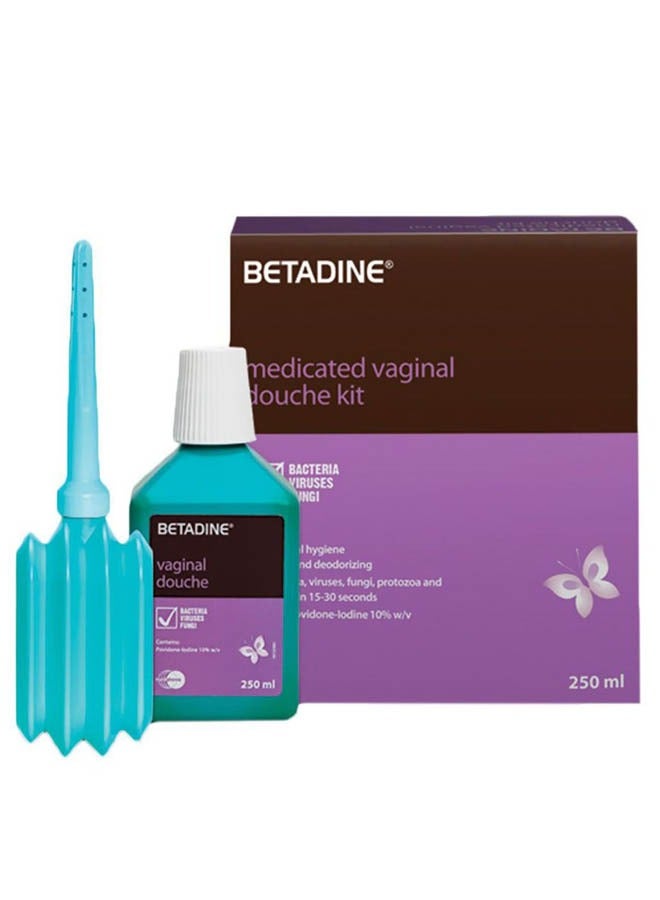 Betadine Medicated Douche Kit: Complete Feminine Hygiene Solution