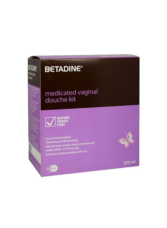 Betadine Medicated Douche Kit: Complete Feminine Hygiene Solution