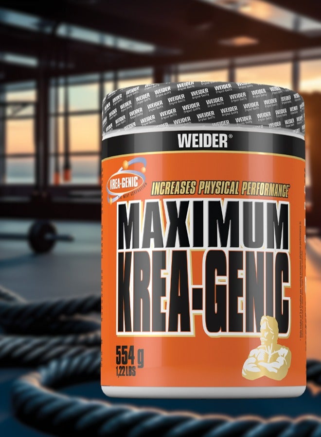 Maximum Krea-Genic 554g - Advanced Buffered Creatine for Enhanced Muscle Performance