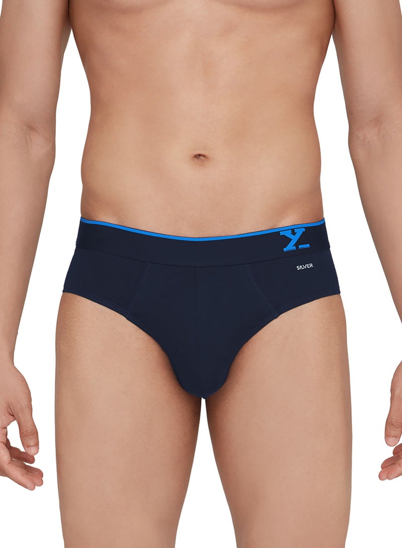 Pack of 3 Traq Anti-bacterial Odour-free cotton Solid Men Brief