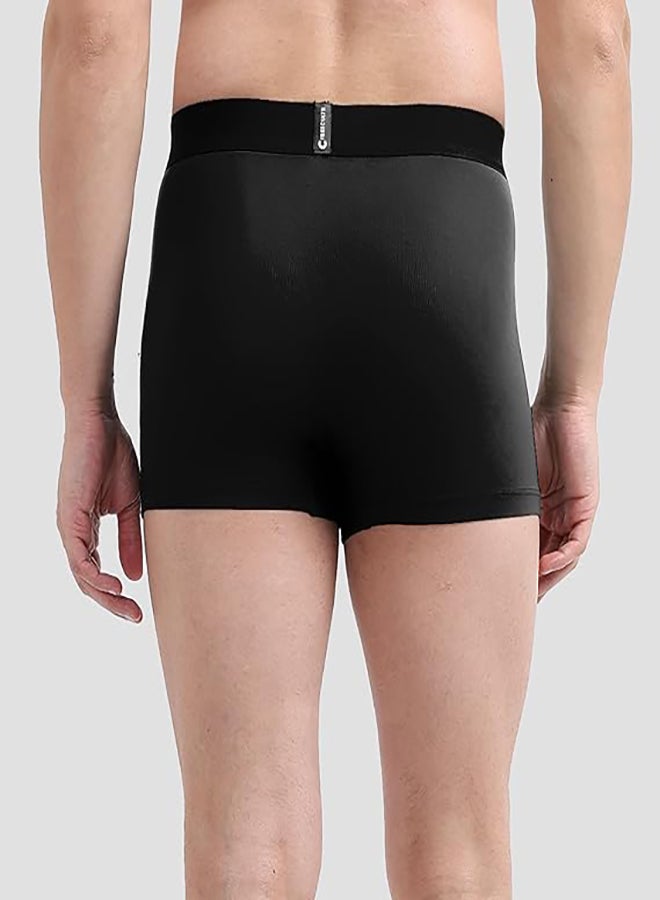 FREECULTR Men's Underwear Anti Bacterial Micromodal Airsoft Trunk - Non Itch No Chaffing Sweat Proof -Pack 3