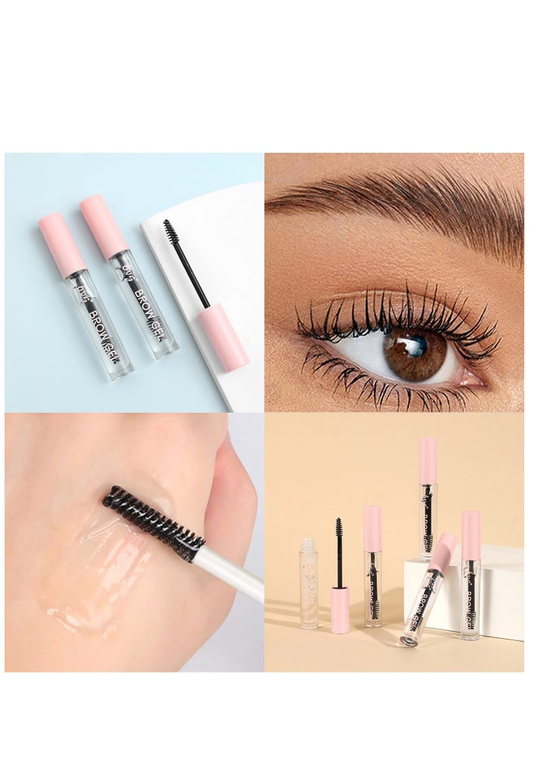 Eyebrow Gel Clear, Brow Gel, Eye Brow Gel Waterproof Eyebrow Glue Transparent Long Lasting Setting Eyebrow Gel, Natural Styling Repair All-Day Clear Mascara for Eyebrows Primer