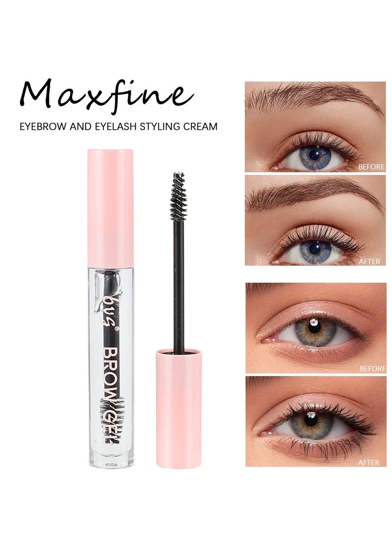 Eyebrow Gel Clear, Brow Gel, Eye Brow Gel Waterproof Eyebrow Glue Transparent Long Lasting Setting Eyebrow Gel, Natural Styling Repair All-Day Clear Mascara for Eyebrows Primer