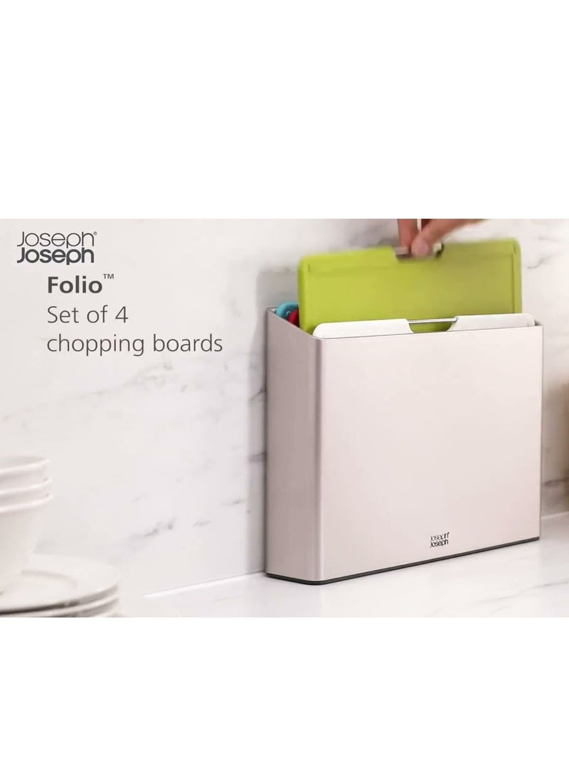 4-piece Folio Chopping Board Set