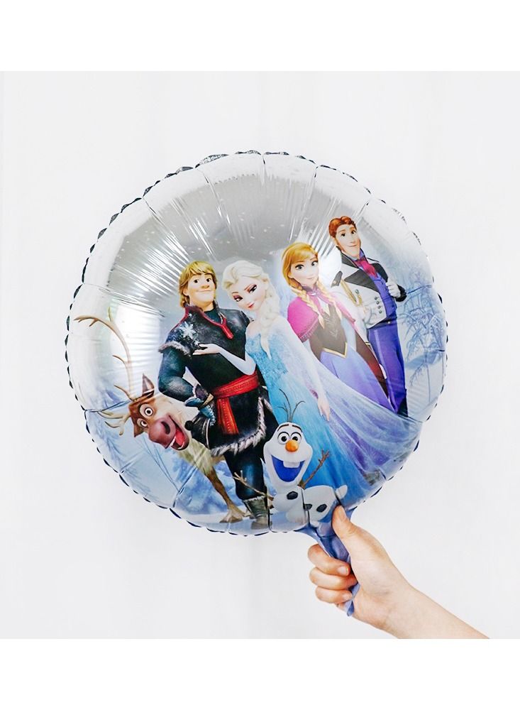 18inch Princess Foil Balloon Anna Elsa Frozen Birthday Party Balloon Baby Shower Girl Birthday Party Decorations Kids 10 pcs