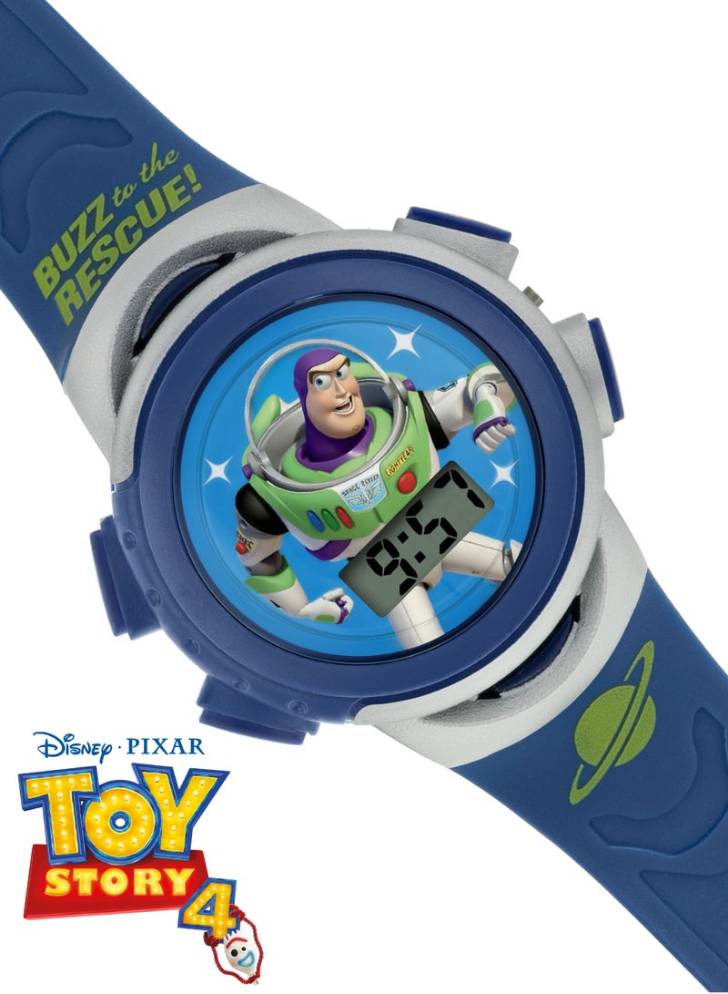 Toy Story Kids Printed Silicon Strap Boys Watch - TYM4009ARG