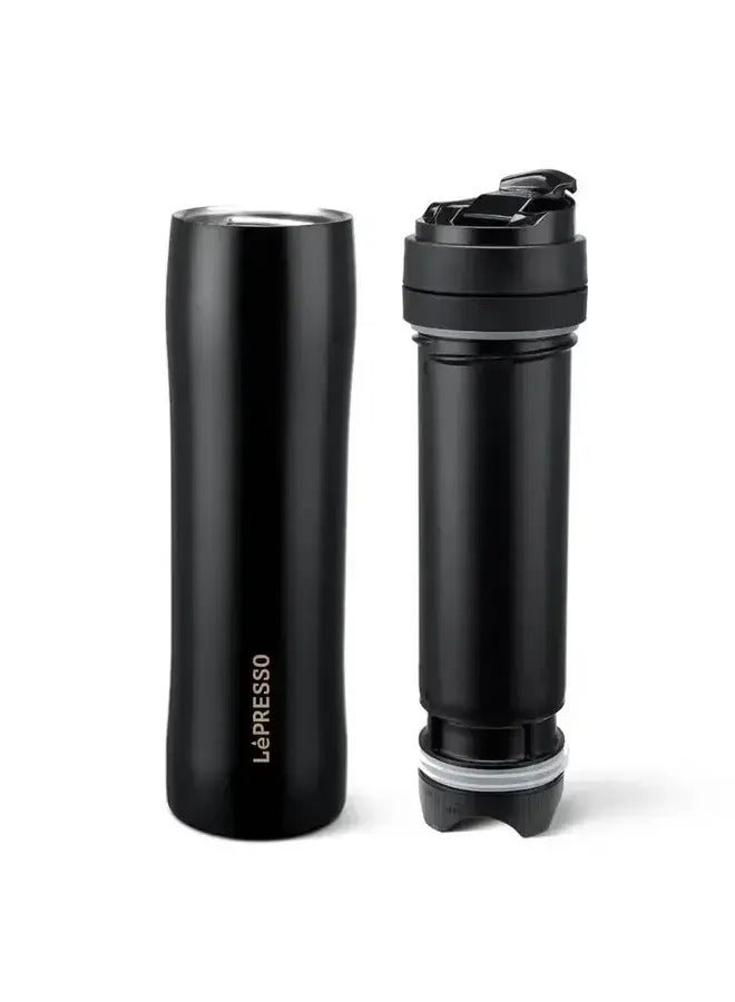 Portable Mug French Press Coffee & Tea, 350ml Capacity, Portable, Keeps Drinks Warm