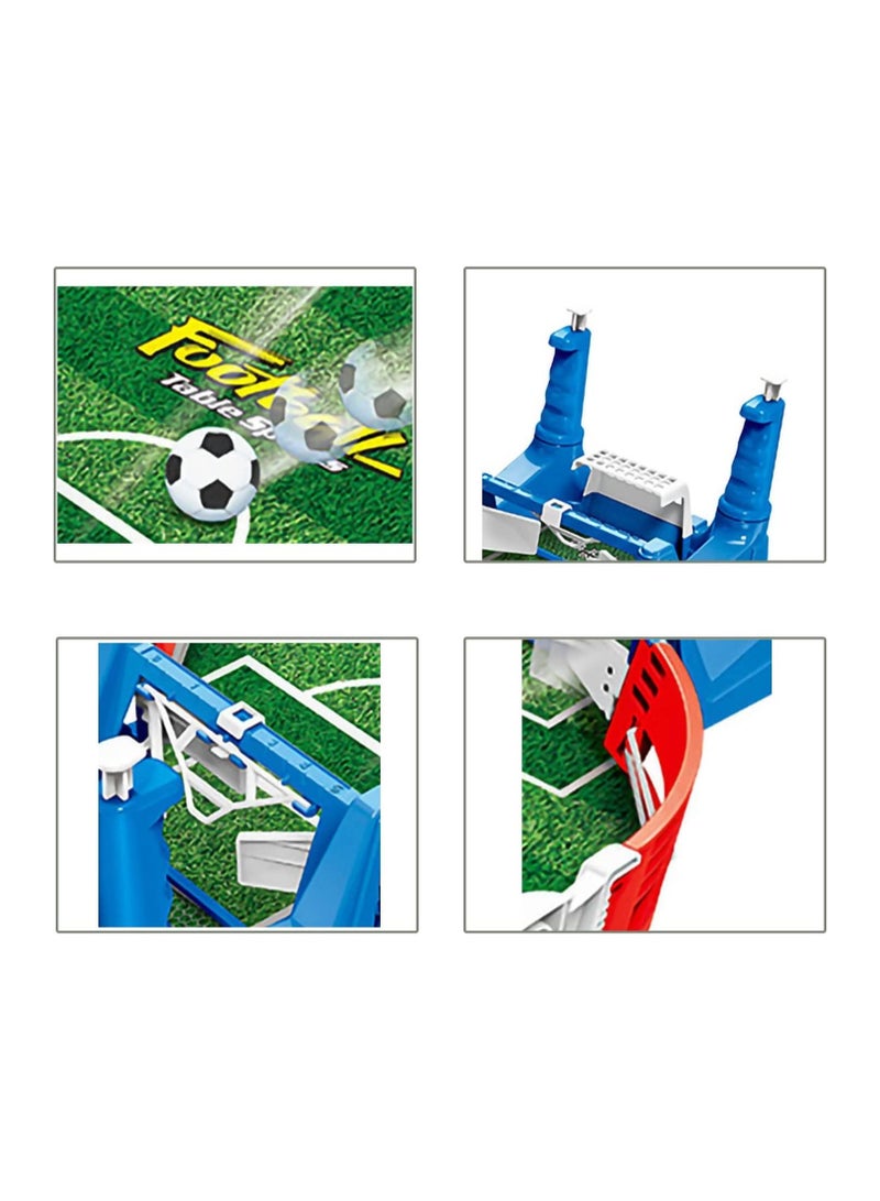 Mini Tabletop Football, 2-Player Party Interactive Soccer Game Toy Gift for Kids Adults Promote Friendship & Parent-Child Relationship