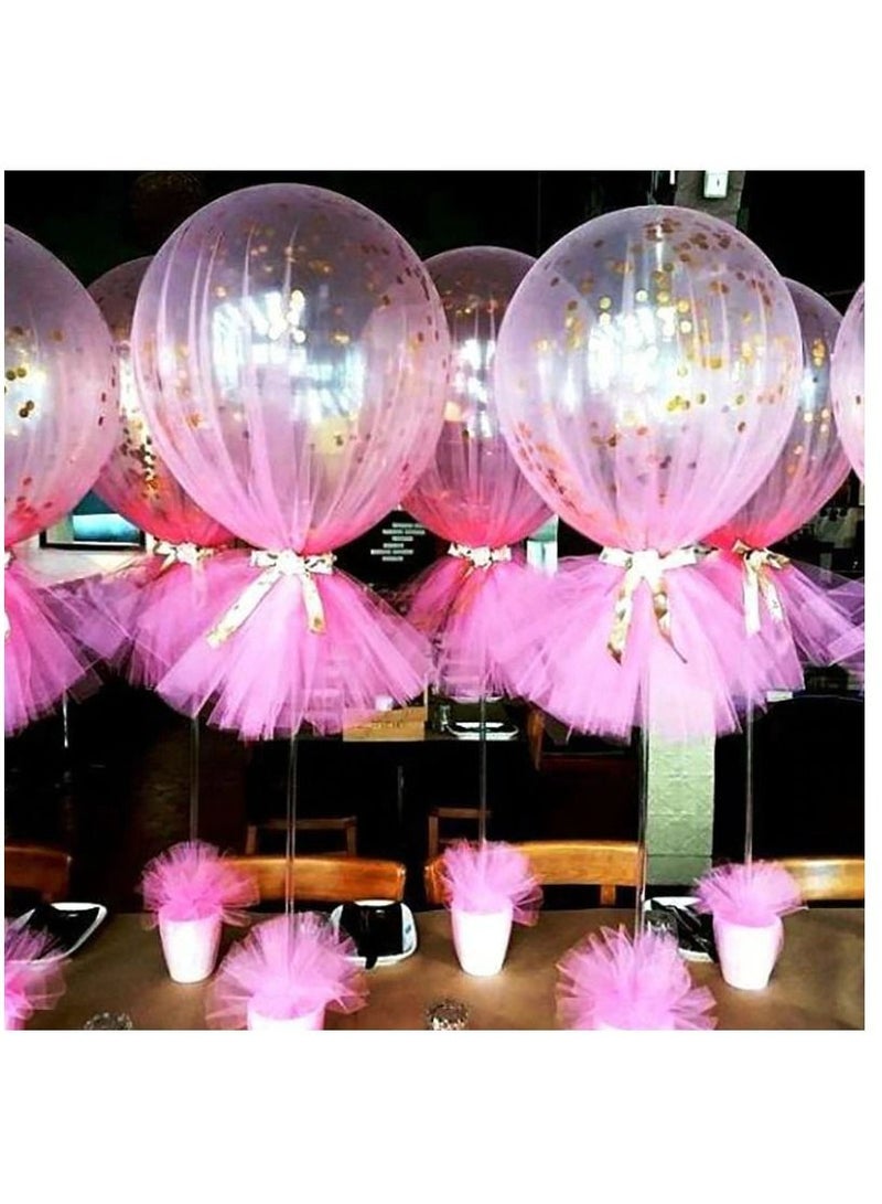 70cm Balloon Stand Holder Column for Wedding Birthday Party Table Centerpiece Decoration Baby Shower Support Stick (3 pcs)