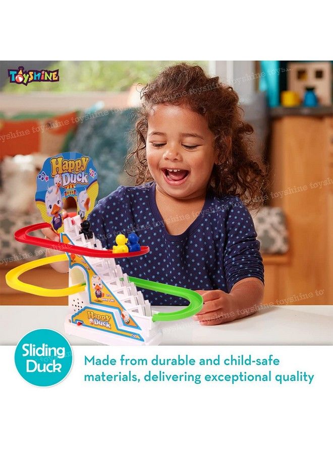 Happy Duck Track Set Toy Track Set Rolling Toy Fun Gifts For Boy & Girl Great Birthday Gift Ages 1 2 3