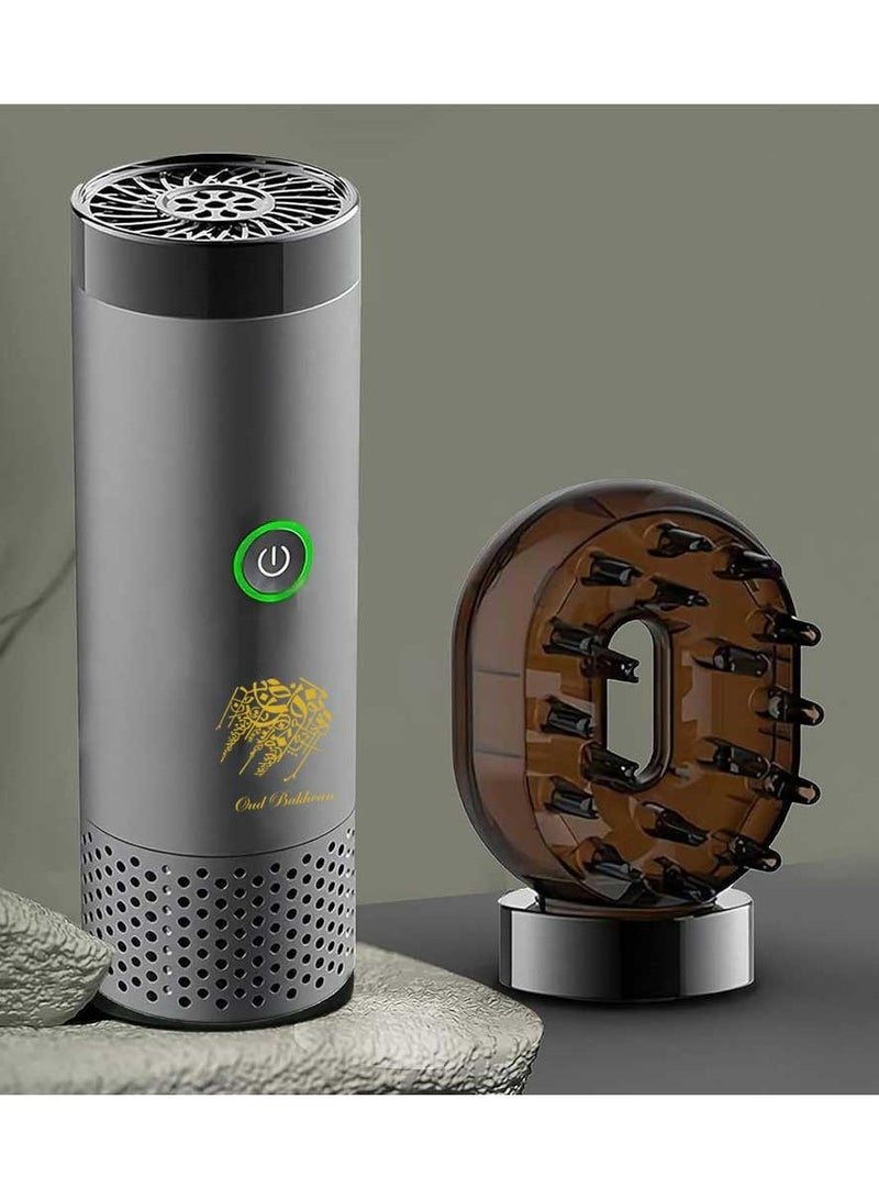 New USB Rechargeable Comb Electric Bakhoor Luxury Incense Burner