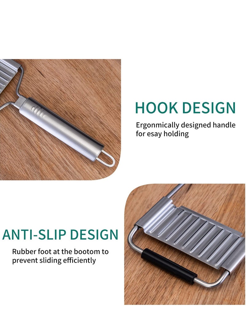 Versatile Handheld Grater with 4 Adjustable Stainless Steel Blades - Ideal for Slicing Vegetables, Fruits, Nuts, Chocolate, and Lemons - Essential Kitchen Tool for Every Home Cook.